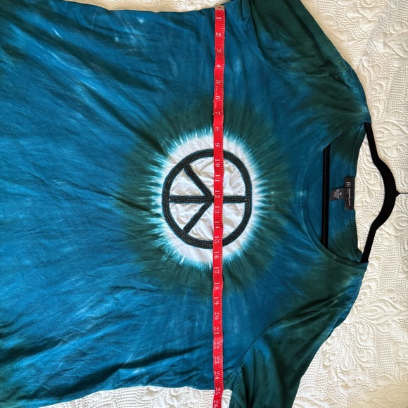 INC International Concepts Blue Graphic Long Sleeve Tee - Picture 11 of 12